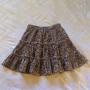 Shein Cheetah Skirt
